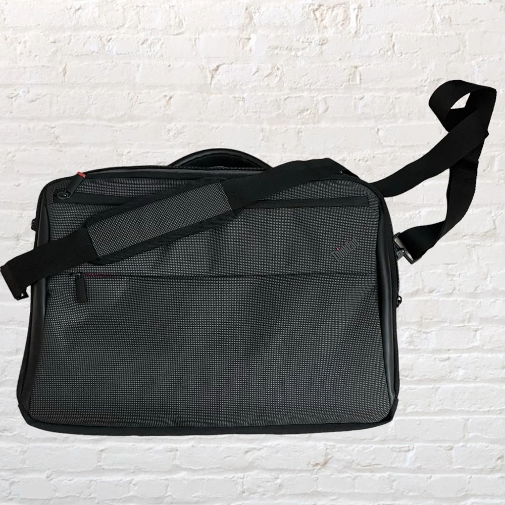 🆕 Lenovo ThinkPad fabric laptop crossbody briefcase bag